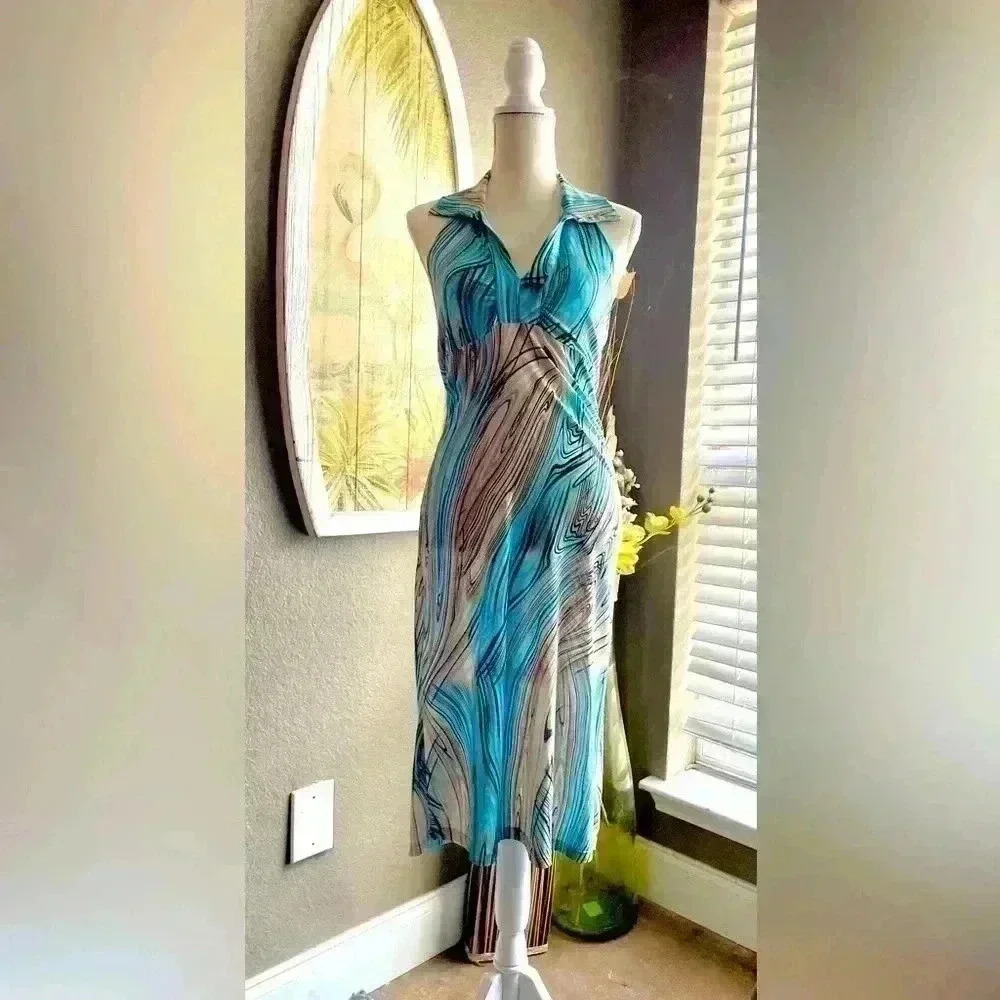 Blue Age‎ Summer Dress Size Medium